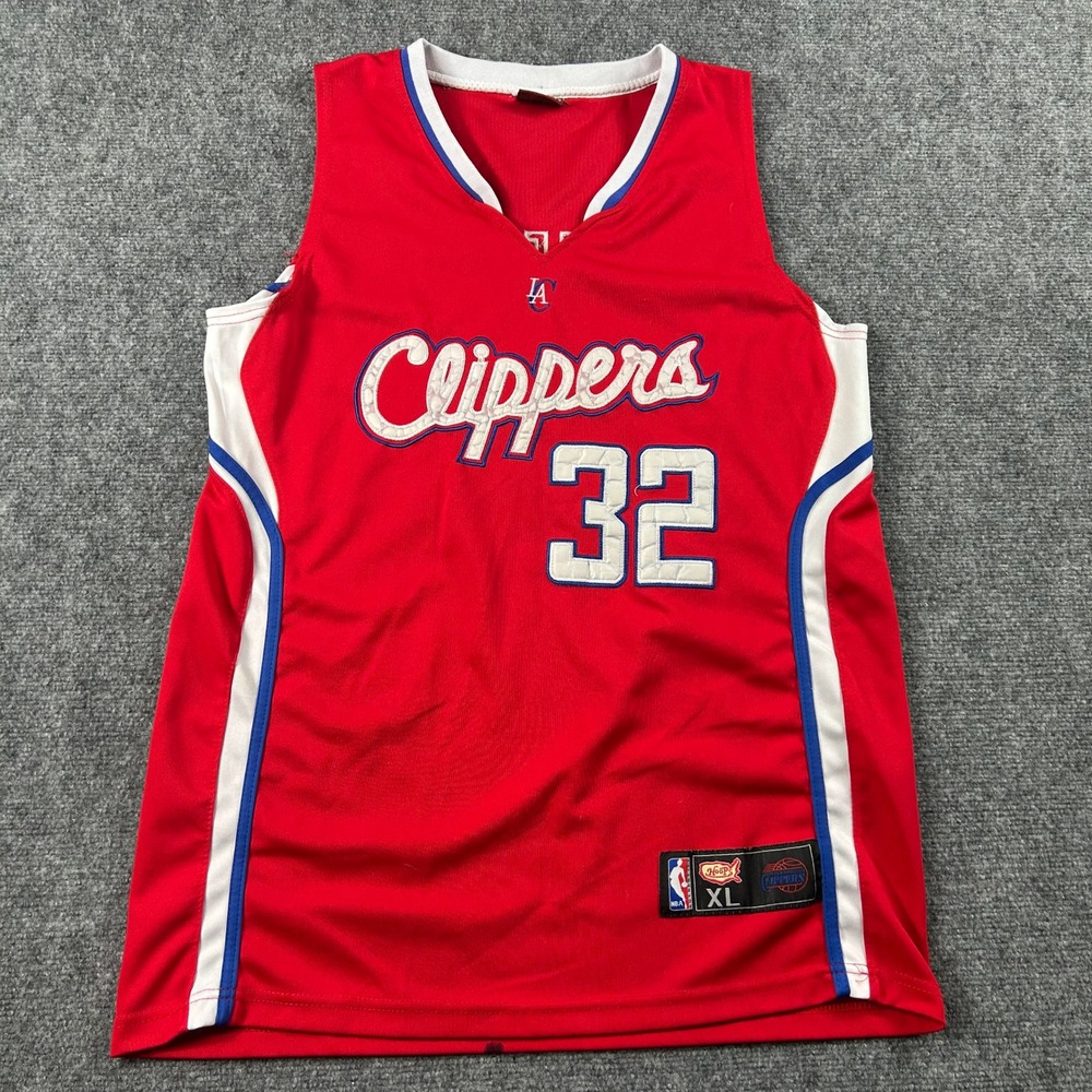 NBA Basketball Jersey Mens XL Red Blake Griffin 32 LA Clippers Hoops Authentic